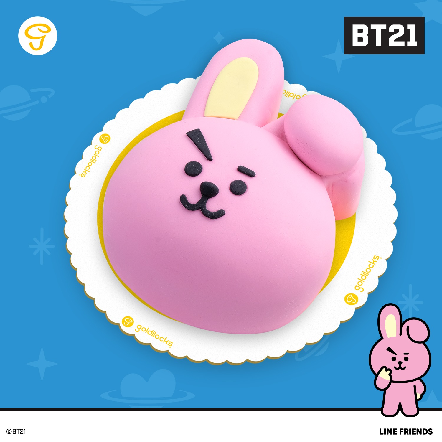 JK Cookies & Cupcakes - COOKY BT21 Cake | Facebook