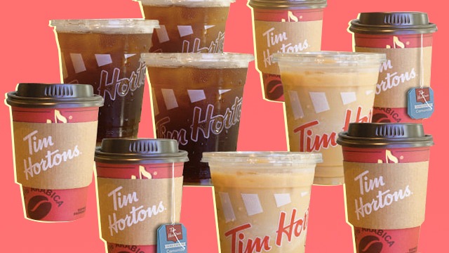 Tim Hortons Introduces New Coffee Cup Sizes