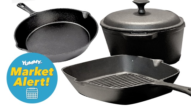 True Value Is Selling A 5-Piece Oster Cast Iron Cookware Set With A 50%  Discount