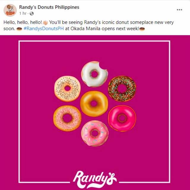 Randy's Donuts Okada Manila