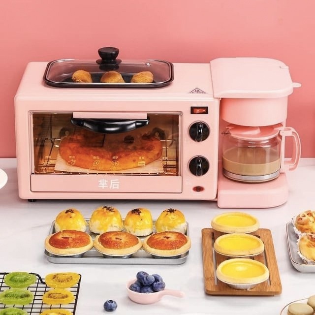 Bear's Pastel Pink Oven Can Bake and Air Fry