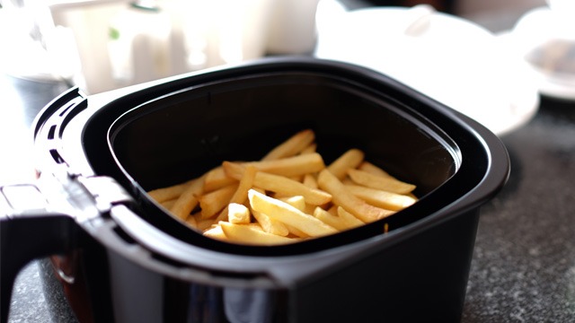 Black & Decker Air Fryer  French Fries and Salmon Fish (Iftar