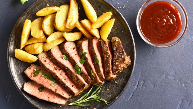 Treat your Valentine to steak frites and chocolate mousse