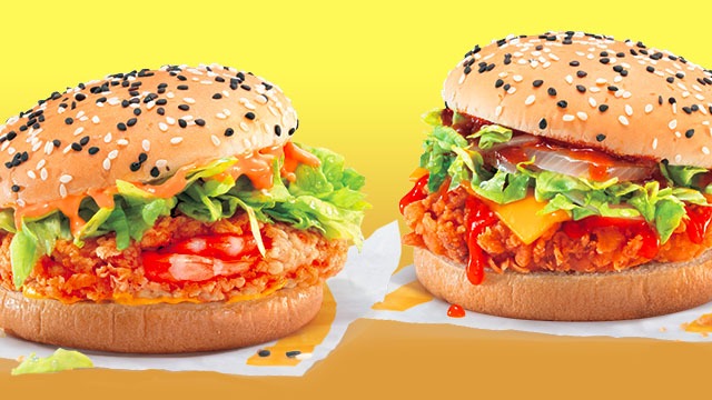 Deluxe Shrimp Burger (Korean McDonald's)