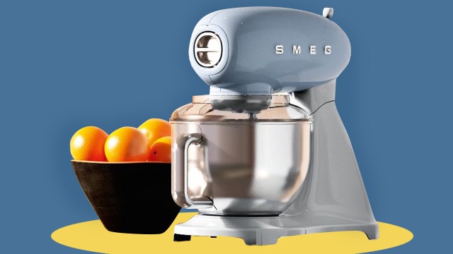 Smeg Stand Mixer - Pastel Blue