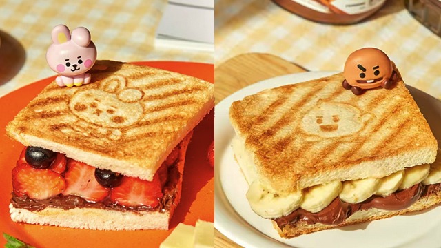 BT21 BABY SANDWICH WAFFLE MAKER - A-KPOP