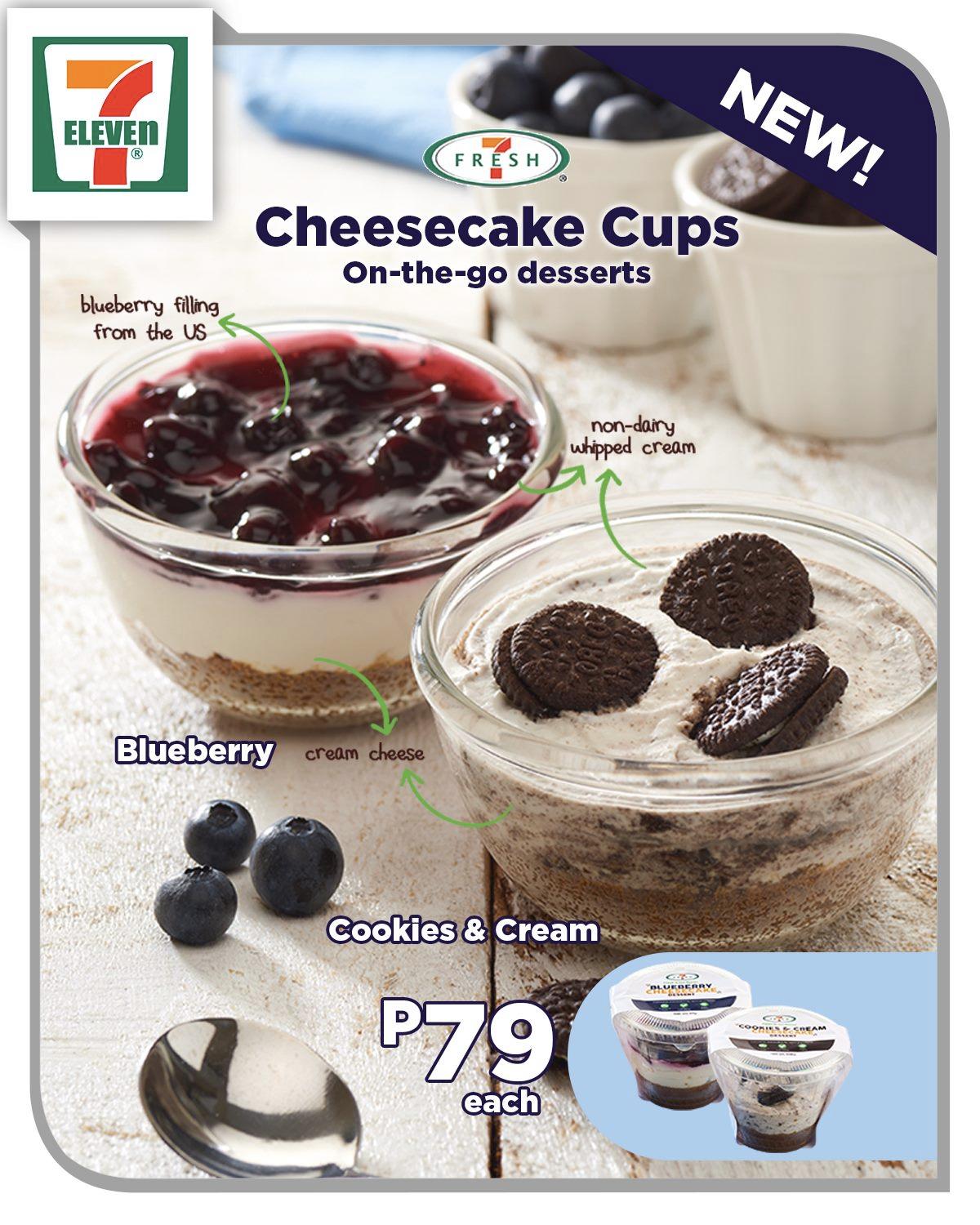7Eleven Philippines Now Offers Cheesecake Cups