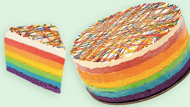 Sebastians Ice Cream Rainbow Ice Cream Cake