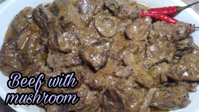 Creamy Beef With Mushroom Recipe