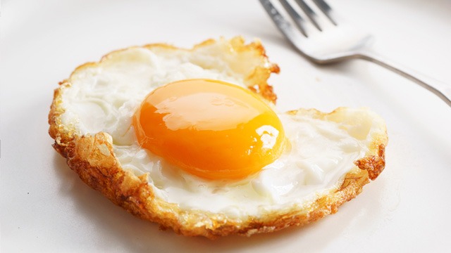 The Perfectly Cooked Sunny Side Up Eggs