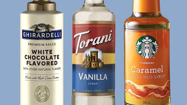 Where To Buy Coffee Syrup and Sauces