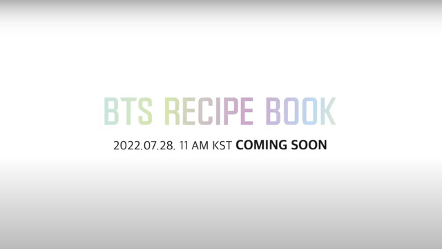 BTS RECIPE BOOK: Book of Tasty Stories