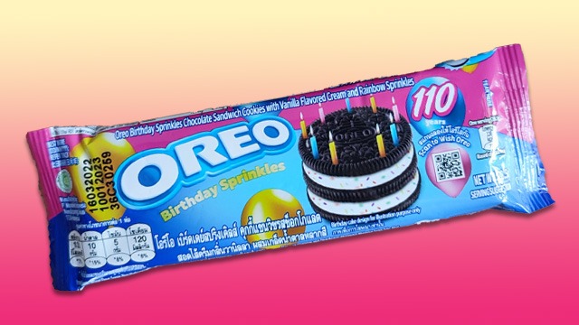 Oreo Limited Edition Birthday Sprinkles