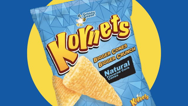 kornets corn chips bag