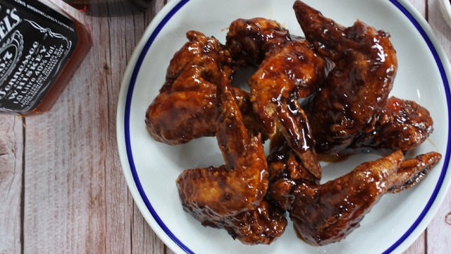 jack daniels whiskey barbecue sauce chicken wings ala 24 chicken