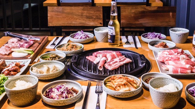korean barbecue bbq restaurant samgyupsal