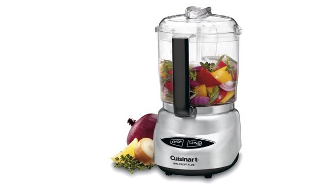 This mini version of the food processor is a great space-saving option.