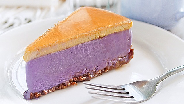 We Need To Talk About This Gorgeous Ube Leche Flan Dessert