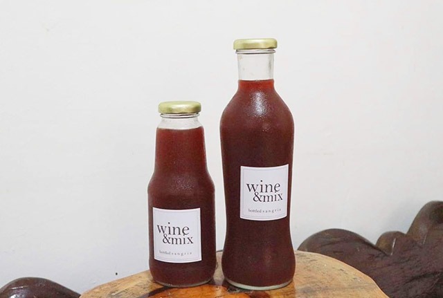 Bottled Sangria from Wine and Mix