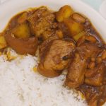 adobong baboy recipe or pork adobo recipe with pork and beans and potatoes