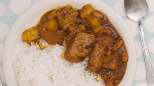 adobong baboy recipe or pork adobo recipe with pork and beans and potatoes