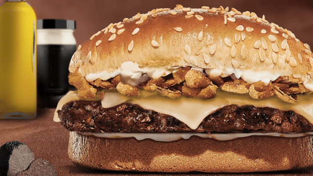 Burger King launches the Truffle Whopper and Truffle Whopper Jr. which use truffle mayonnaise.