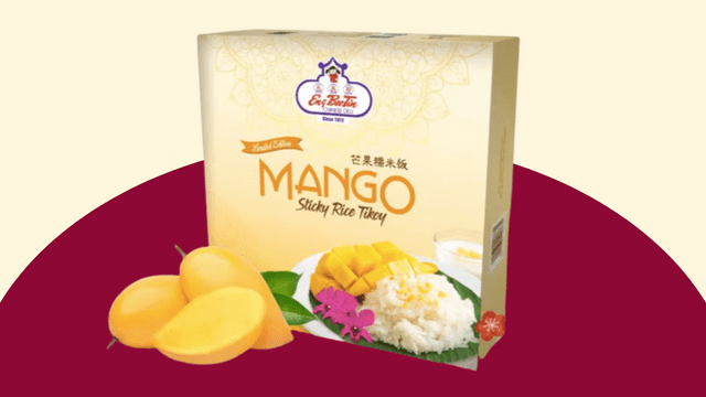 Eng Bee Tin launches new Mango Sticky Rice Tikoy for Chinese New Year 2022, the Year of the Rabbit.