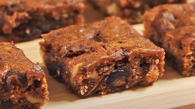 food for the gods recipe image brownies with dates and walnuts