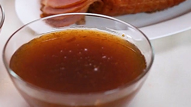 oranges clove and honey glaze for ham recipe image