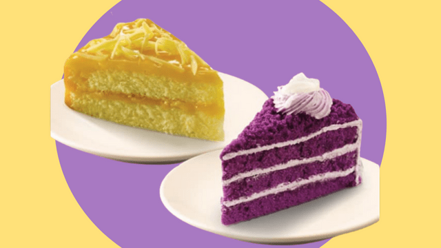 7-Eleven introduces the new Ube Macapuno cake and Yema cake.