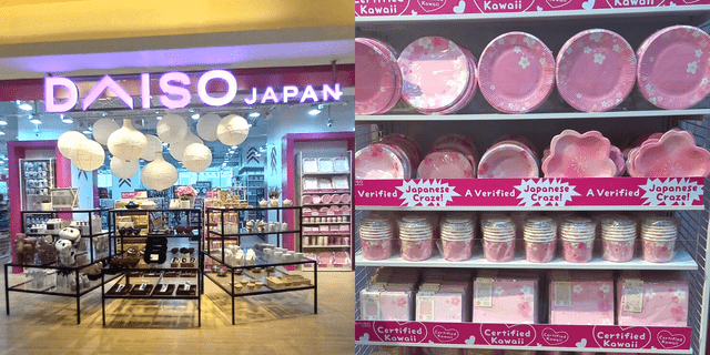 Daiso opens a store in Mitsukoshi Mall in Bonifacio Global City.
