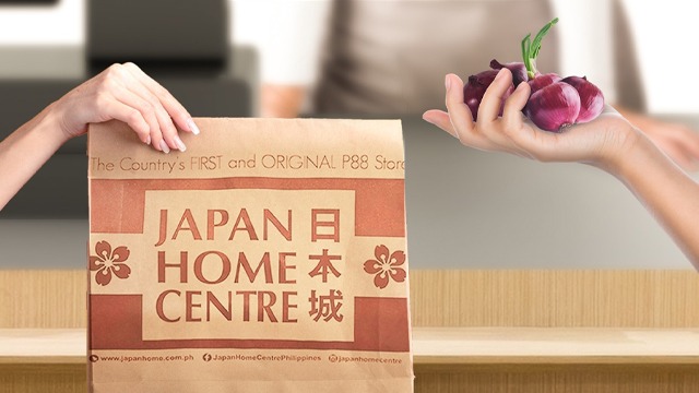 japan home centre pay with sibuyas onion kitchen item promo