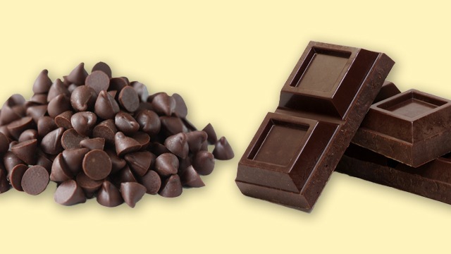 semi sweet chocolate chips and bittersweet chocolate bars