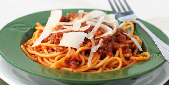 Pasta Bolognese 