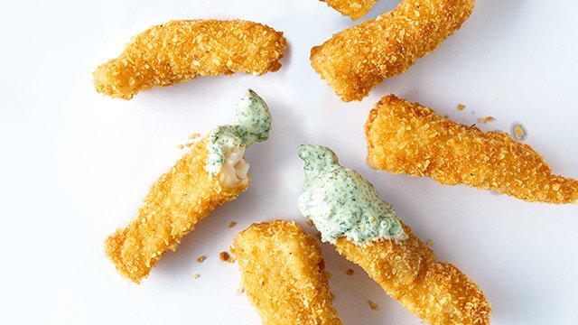 Crunchy Fish Fingers Recipe
