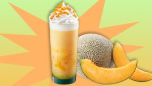 starbucks cantaloupe cream frappuccino