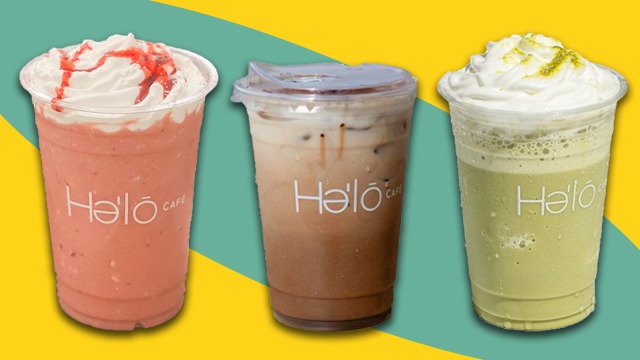iced beverages from Hello Café Tagaytay
