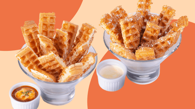 Pancake House's waffle fries and dips