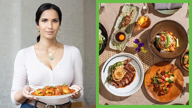 Taste the Nation host Padma Lakshmi and Restaurant Abaca feast