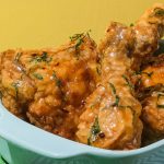patis glazed wings recipe image closeup