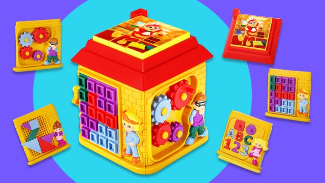 jollibee toys and puzzle house