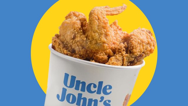 Uncle John's fried chicken bucket