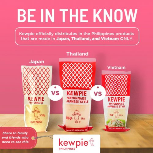 Kewpie Philippines Avoid Repacked Kewpie Mayo, Buy Original