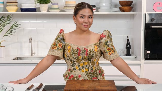 Abi Marquez posing in the Yummy Kitchen