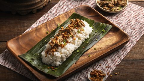 Banana Leaf Rice Wraps recipe