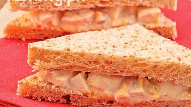 Spicy Tuna And Egg Sandwich