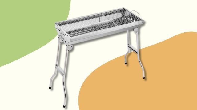 HomeCare Foldable Stainless Steal Barbecue Grill – Shopee HomeCare Foldable Stainless Steal Barbecue Grill - Shopee