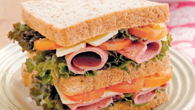 Hearty Cold Cut Sandwich